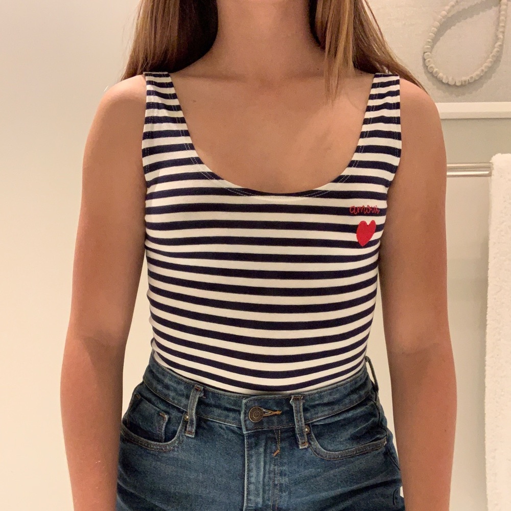 TOPSHOP “amour” bodysuit